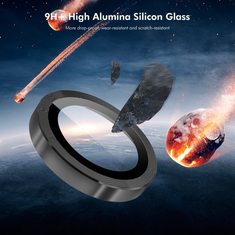 For Meizu 20 Pro ENKAY Hat-Prince 9H Rear Camera Lens Aluminium Alloy Tempered Glass Film