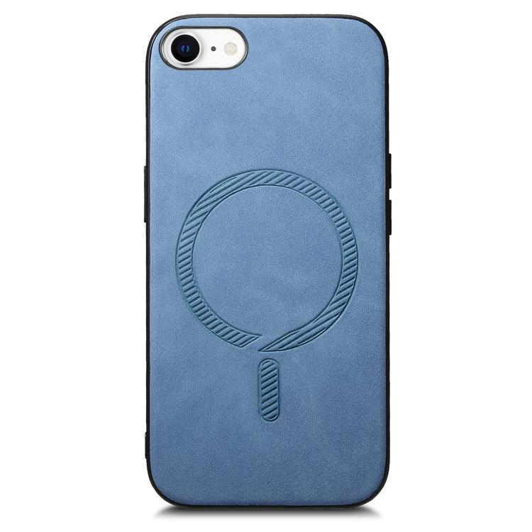 For iPhone 17e / 16e Solid Color Retro Magsafe PU Back Cover Phone Case