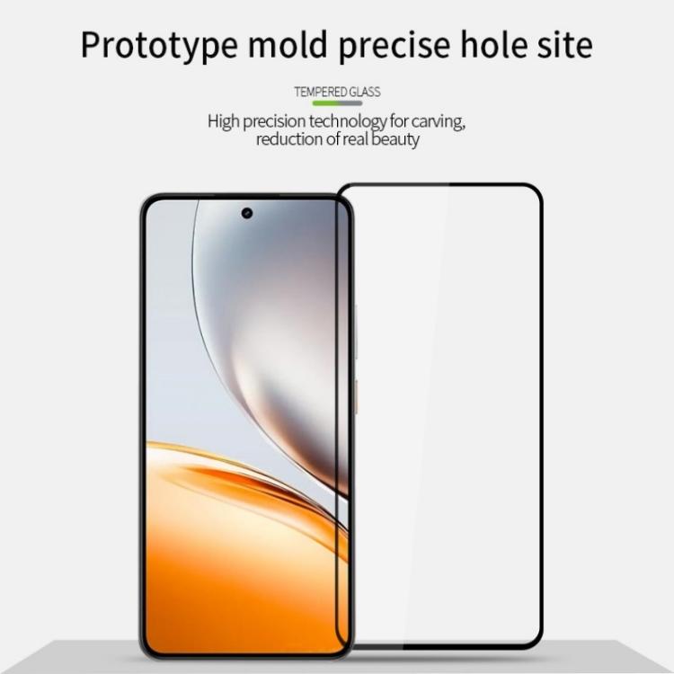 For Realme Neo7x PINWUYO 9H 2.5D Full Screen Tempered Glass Film - Black