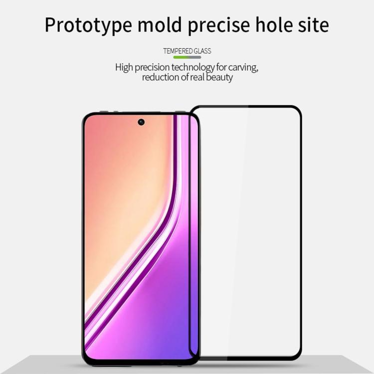 For Realme P3x 5G PINWUYO 9H 2.5D Full Screen Tempered Glass Film - Black