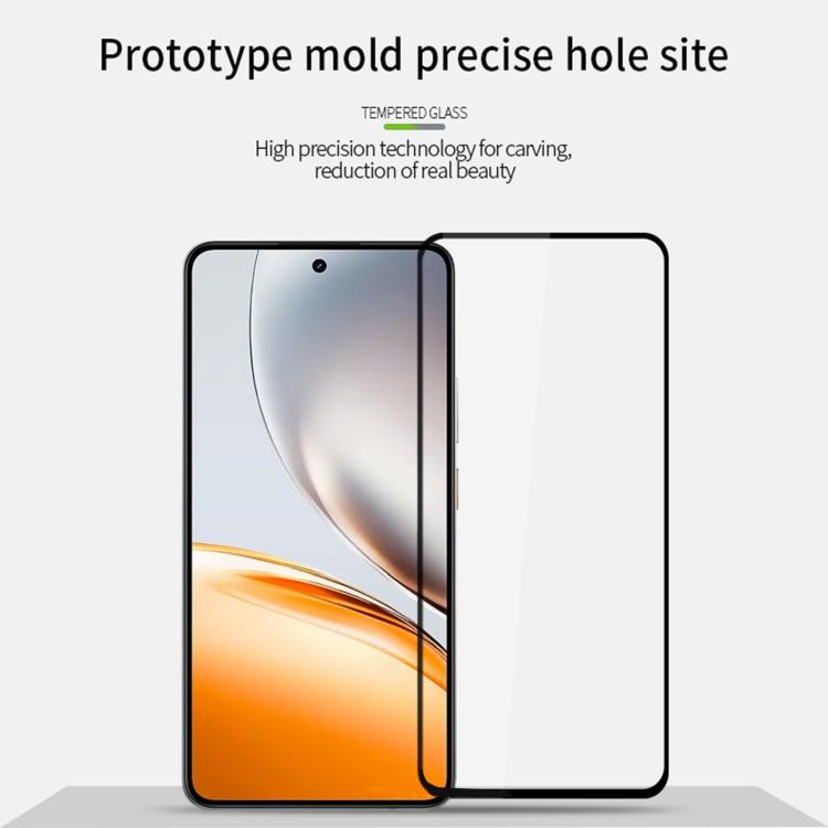 For Realme P3 5G PINWUYO 9H 2.5D Full Screen Tempered Glass Film - Black