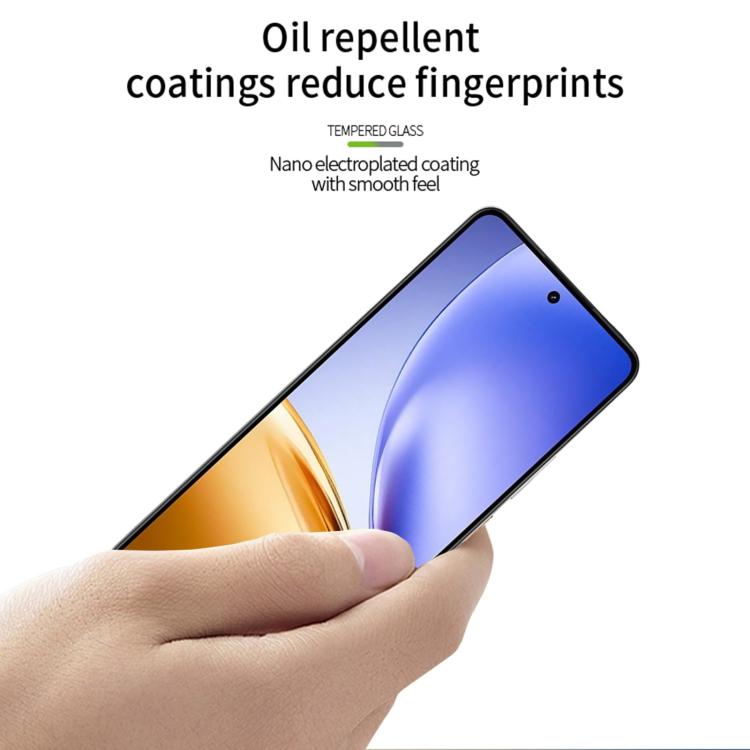 For Realme 14 5G PINWUYO 9H 2.5D Full Screen Tempered Glass Film - Black