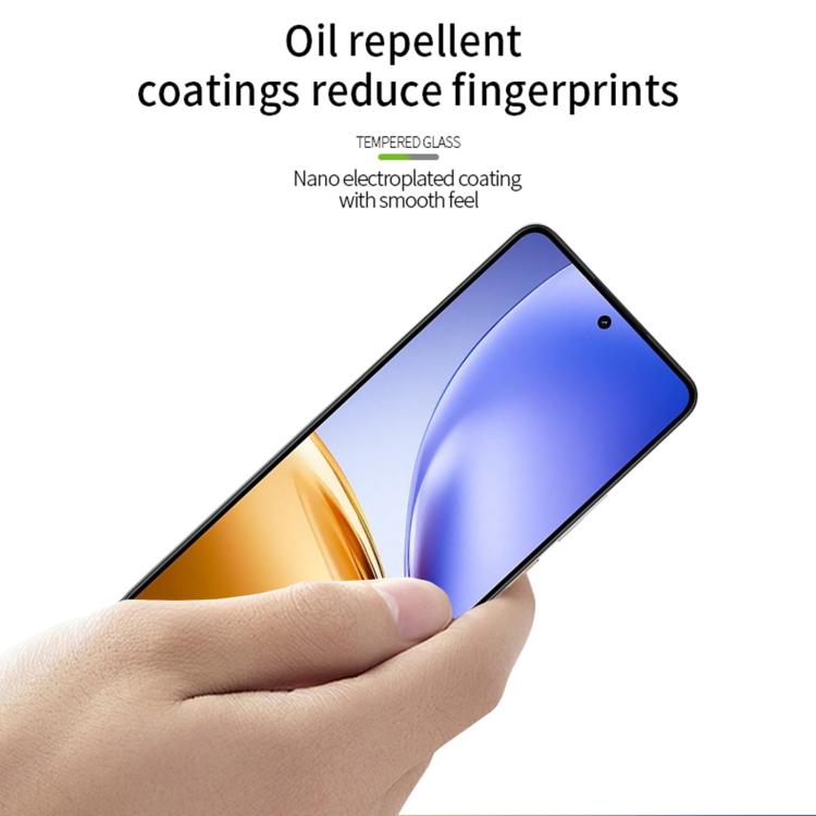 For Realme 14 / 14T PINWUYO 9H 2.5D Full Screen Tempered Glass Film - Black