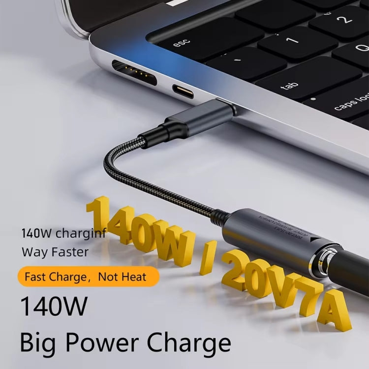 140W Computer Charging Adapter For Lenovo Thinkpad / ThinkBook / Xiaoxin - DC 5.5 x 2.5mm to USB-C / Type-C