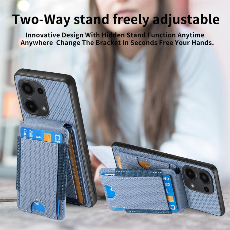 For Xiaomi Redmi Note 10 Pro 5G Carbon Fiber Vertical Flip Wallet Stand Phone Case
