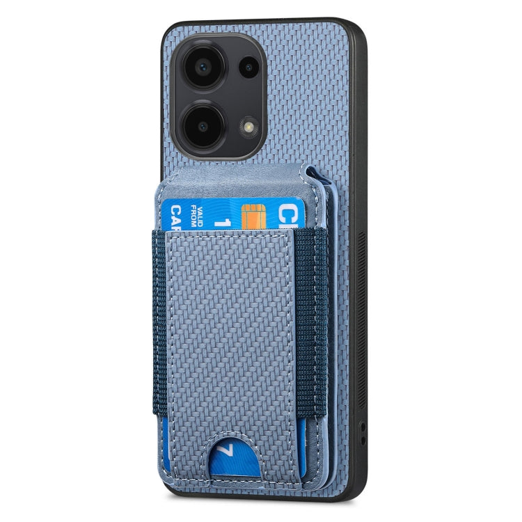 For Xiaomi Mi 10T Pro Carbon Fiber Vertical Flip Wallet Stand Phone Case
