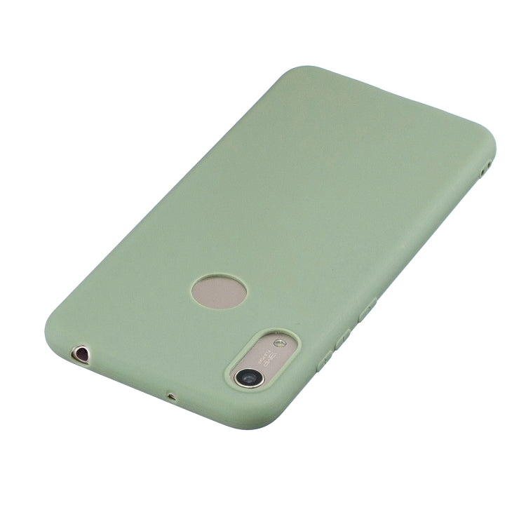 Frosted Solid Color TPU Protective Case for Huawei Honor 8A / Y6 2019