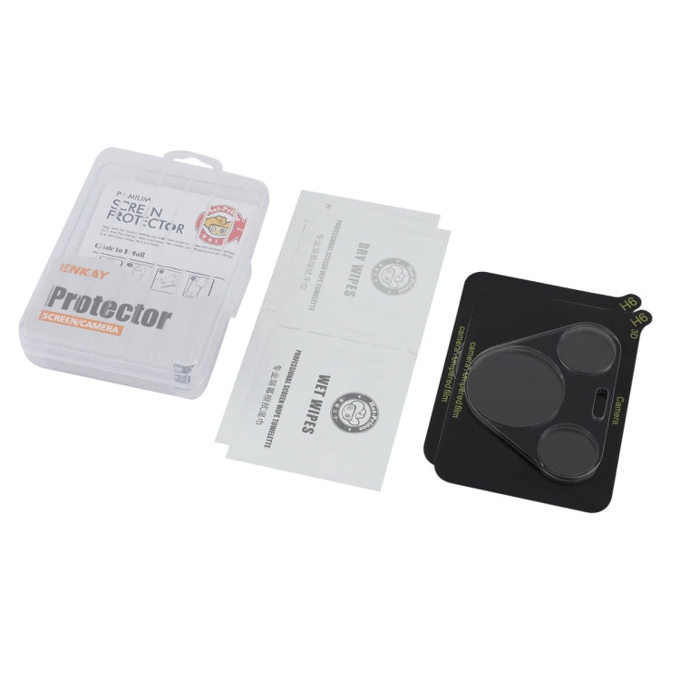 For Huawei Pura 70 2pcs ENKAY 9H Rear Camera Lens Tempered Glass Film