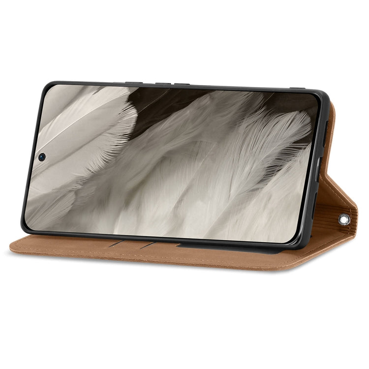 For Google Pixel 9 Retro Skin Feel Magnetic Flip Leather Phone Case