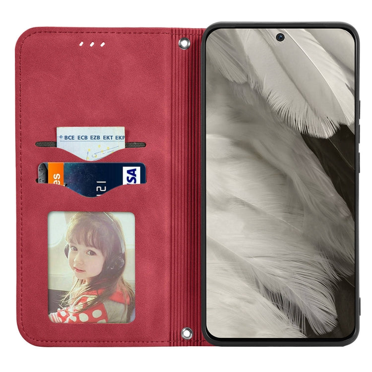 For Google Pixel 9 Retro Skin Feel Magnetic Flip Leather Phone Case