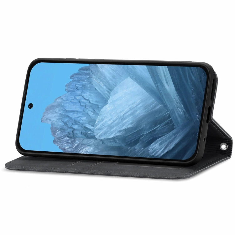 For Google Pixel 9 Pro XL Retro Skin Feel Magnetic Flip Leather Phone Case
