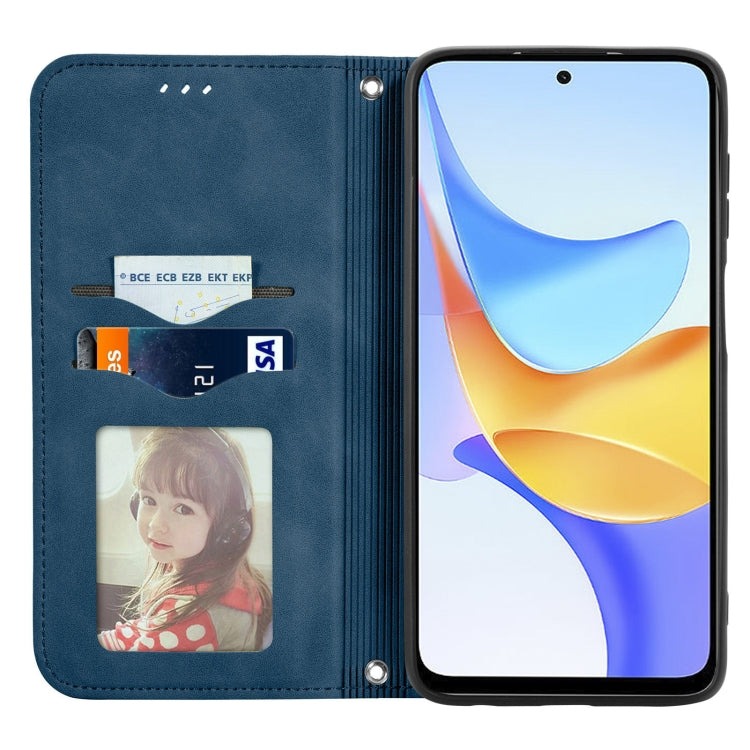 For Honor Play 50 Plus Retro Skin Feel Magnetic Flip Leather Phone Case