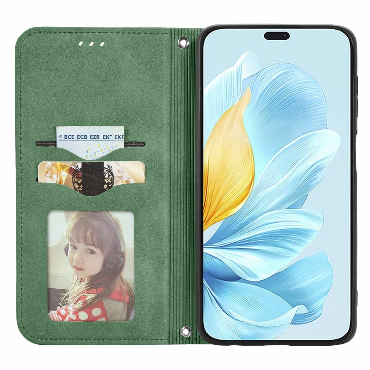 For Honor 200 Lite Global Retro Skin Feel Magnetic Flip Leather Phone Case
