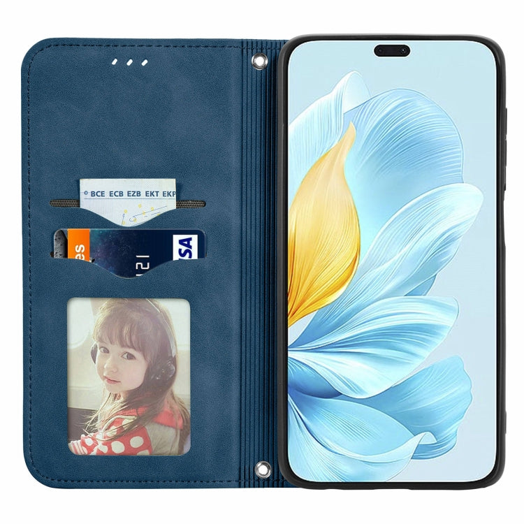 For Honor 200 Lite Global Retro Skin Feel Magnetic Flip Leather Phone Case