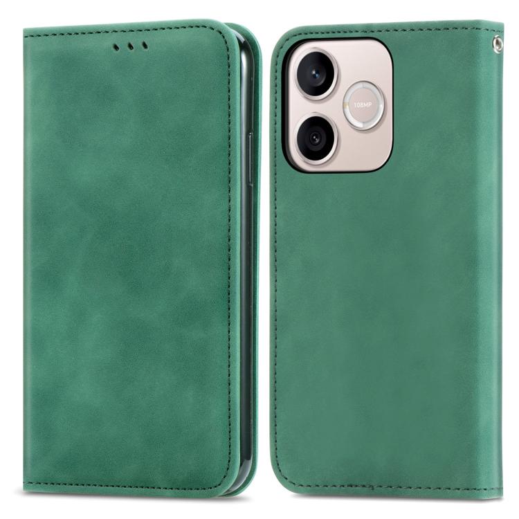For Honor 600 Lite  Global Retro Skin Feel Magnetic Flip Leather Phone Case