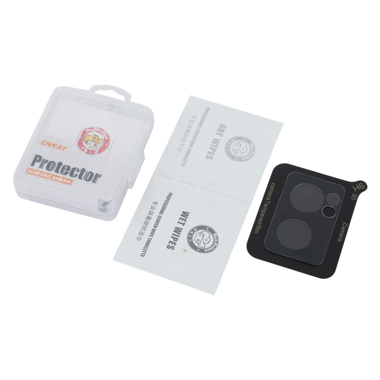 For OnePlus Nord CE 2 5G ENKAY 9H Rear Camera Lens Tempered Glass Film - Transparent