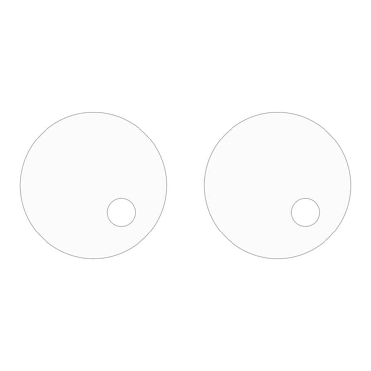 For OnePlus Ace 2 / 11R 2pcs ENKAY 9H Rear Camera Lens Tempered Glass Film - Transparent