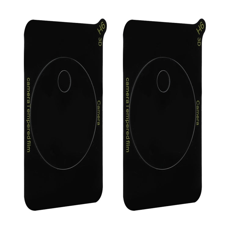 For OnePlus Ace 3 / 12R 2pcs ENKAY 9H Rear Camera Lens Tempered Glass Film - Transparent