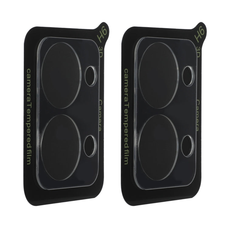 For OnePlus Nord 2T 2pcs ENKAY 9H Rear Camera Lens Tempered Glass Film - Transparent
