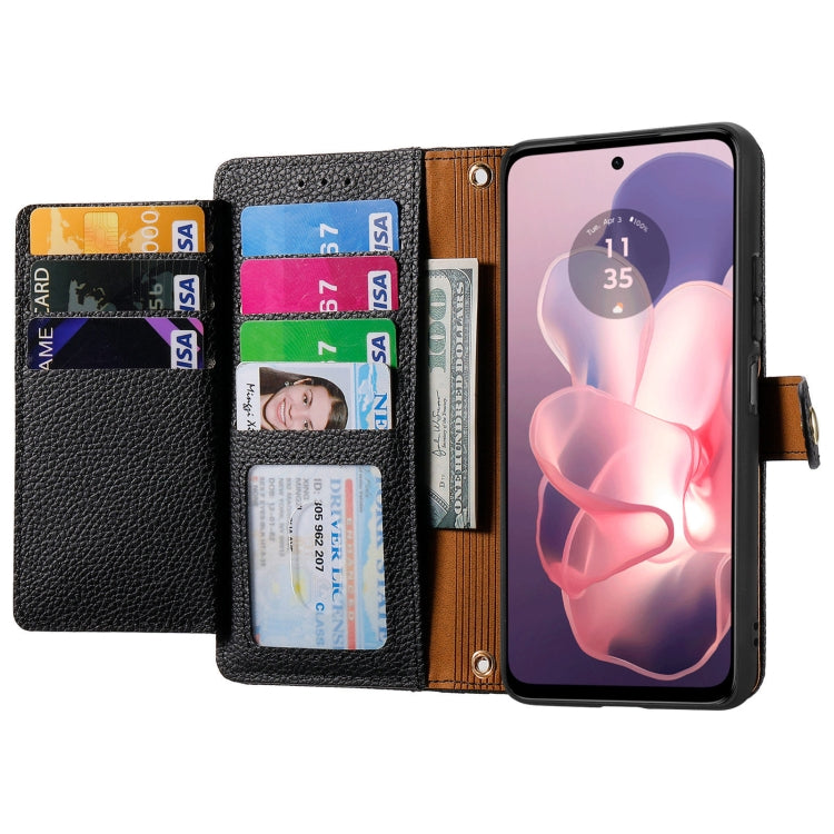 For Motorola Moto G Power 5G 2024 Love Zipper Lanyard Leather Phone Case