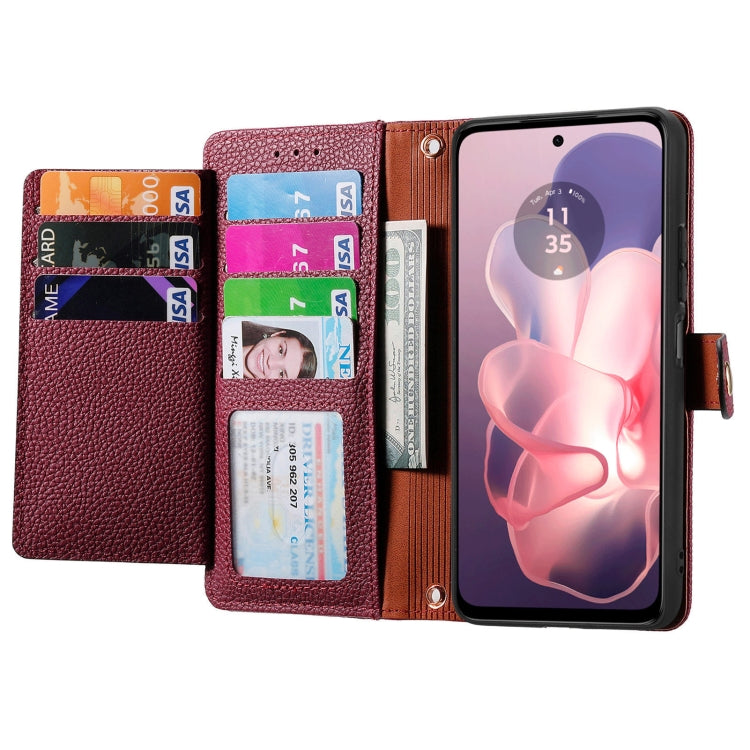 For Motorola Moto G Power 5G 2024 Love Zipper Lanyard Leather Phone Case