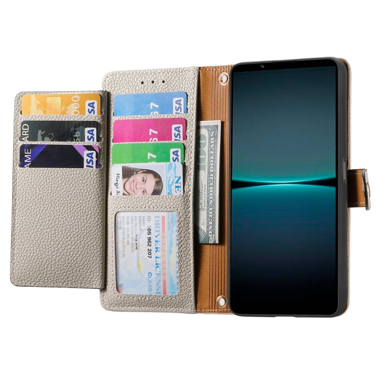 For Sony Xperia 1 IV Love Zipper Lanyard Leather Phone Case