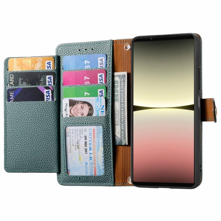 For Sony Xperia 5 IV Love Zipper Lanyard Leather Phone Case