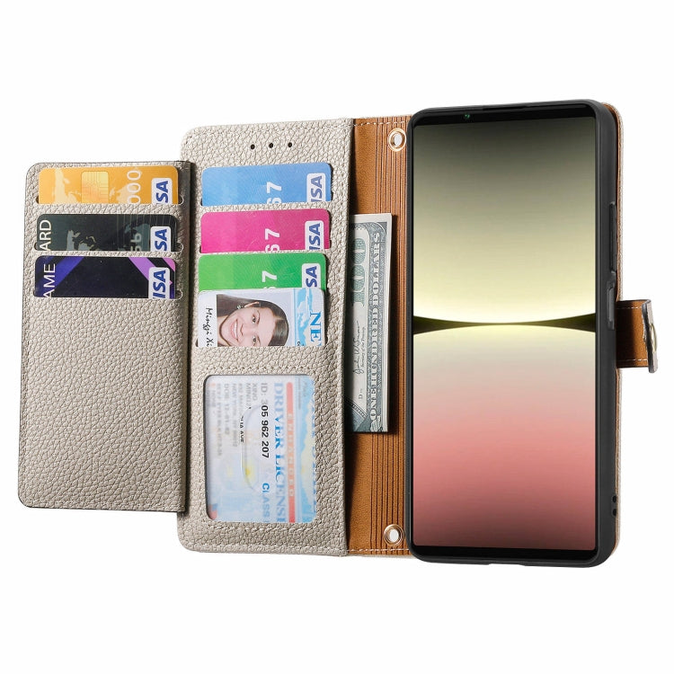 For Sony Xperia 5 IV Love Zipper Lanyard Leather Phone Case