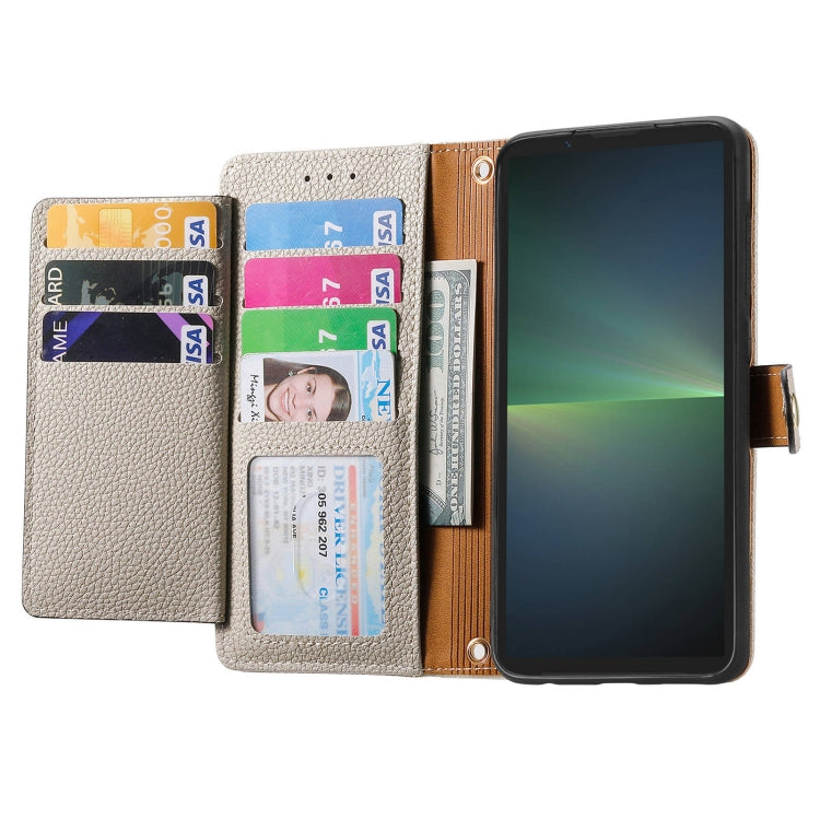 For Sony Xperia 5 V Love Zipper Lanyard Leather Phone Case