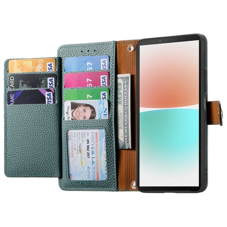 For Sony Xperia 10 IV Love Zipper Lanyard Leather Phone Case