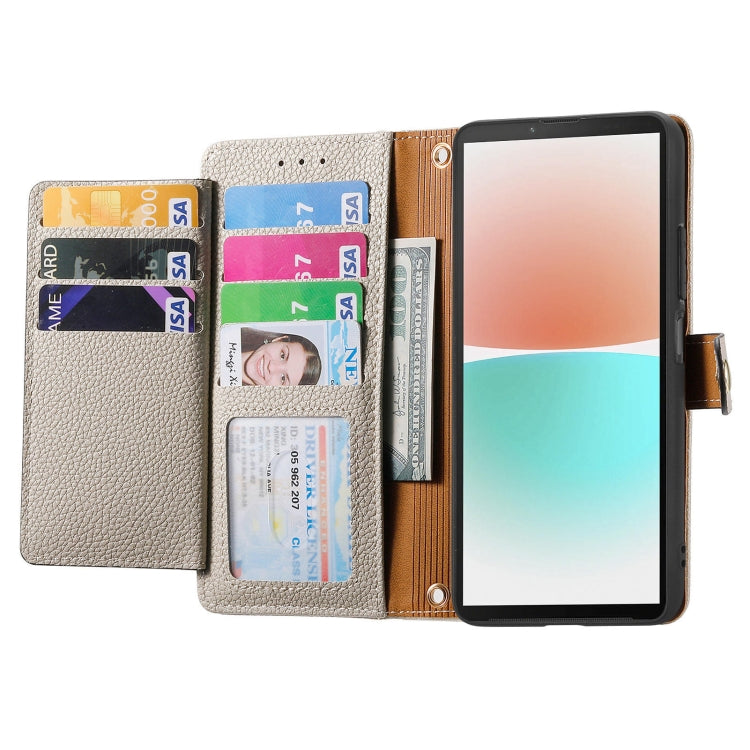 For Sony Xperia 10 IV Love Zipper Lanyard Leather Phone Case