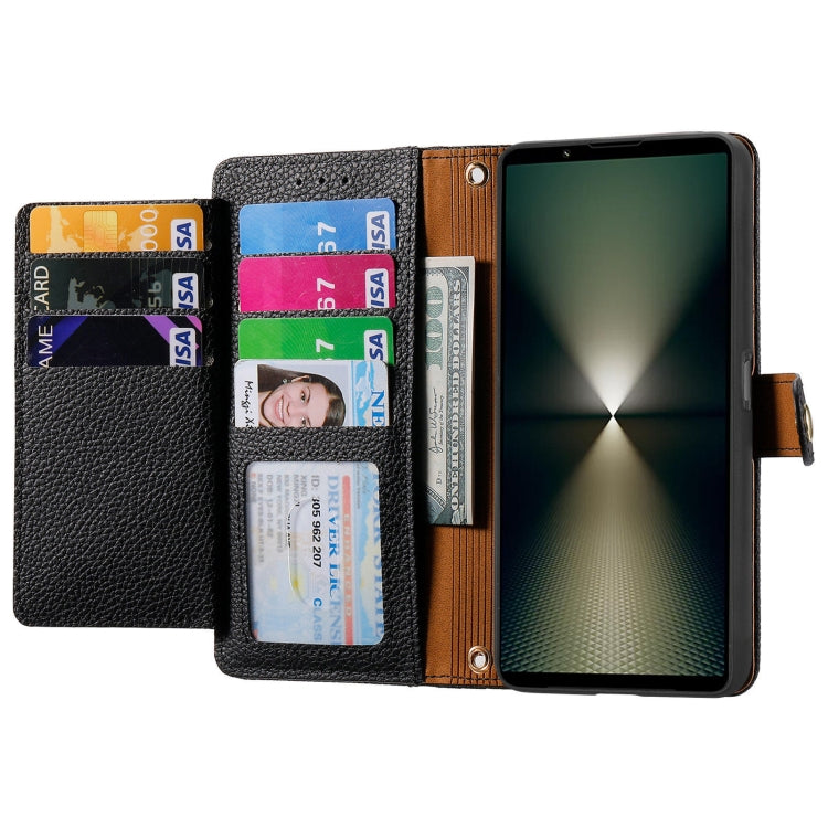 For Sony Xperia 1 VI Love Zipper Lanyard Leather Phone Case