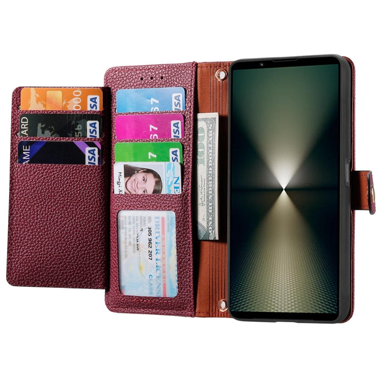 For Sony Xperia 1 VI Love Zipper Lanyard Leather Phone Case