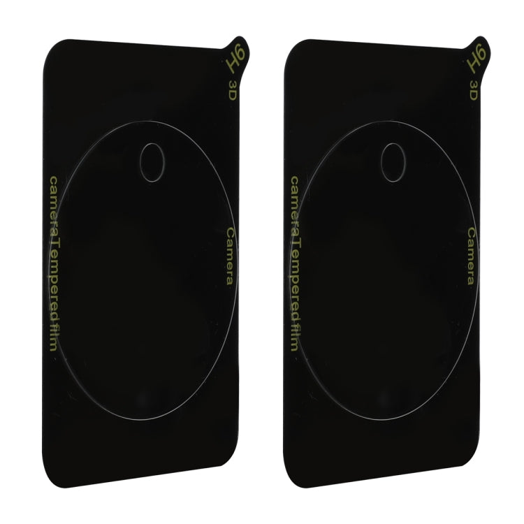 For Redmi A3 2pcs ENKAY Hat-Prince 9H Rear Camera Lens Tempered Glass Film - Transparent