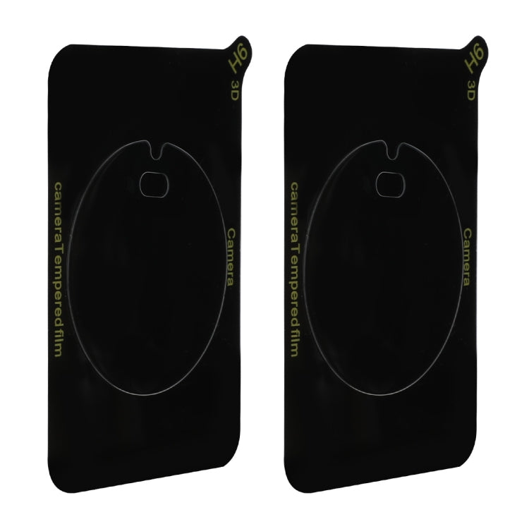 For Xiaomi 14 Ultra 2pcs ENKAY Hat-Prince 9H Rear Camera Lens Tempered Glass Film - Transparent