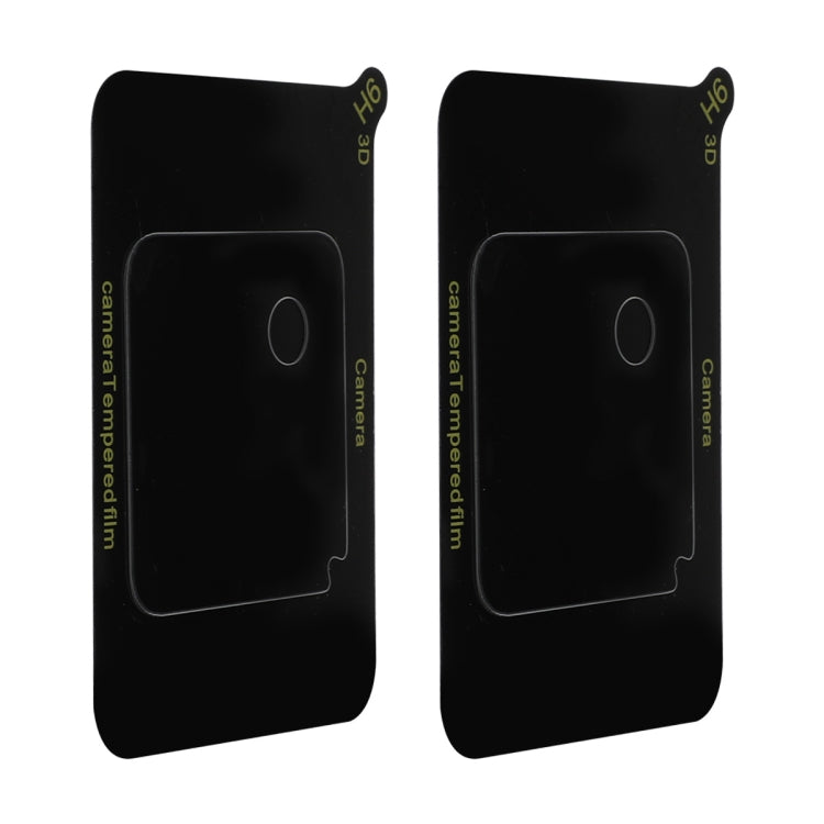 For Xiaomi 14 2pcs ENKAY Hat-Prince 9H Rear Camera Lens Tempered Glass Film - Transparent