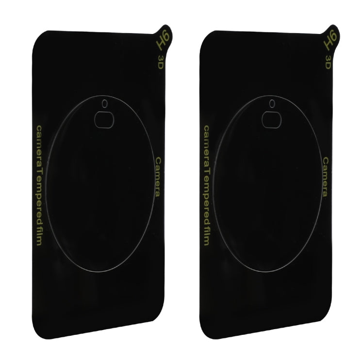 For Xiaomi 13 Ultra 2pcs ENKAY Hat-Prince 9H Rear Camera Lens Tempered Glass Film - Transparent