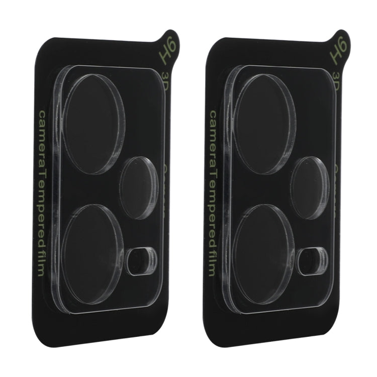 For Redmi Note 12 5G 2pcs ENKAY Hat-Prince 9H Rear Camera Lens Tempered Glass Film - Transparent