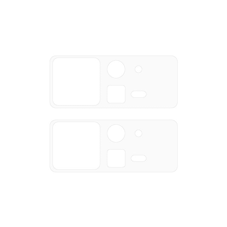 For Xiaomi Mix Fold 2 2pcs ENKAY Hat-Prince 9H Rear Camera Lens Tempered Glass Film - Transparent