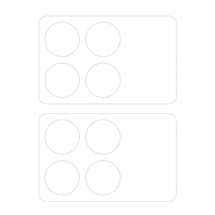 For Redmi K70 / K70 Pro / K70E 2pcs ENKAY Hat-Prince 9H Rear Camera Lens Tempered Glass Film - Transparent