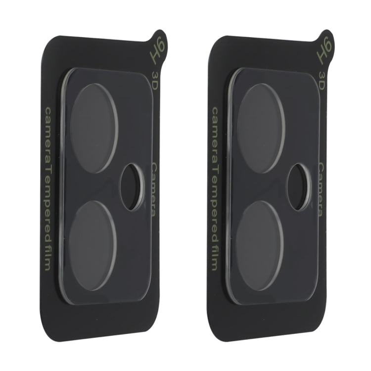 For Redmi 12 4G / 12 5G / Poco M6 Pro 5G 2pcs ENKAY Hat-Prince 9H Rear Camera Lens Tempered Glass Film - Transparent