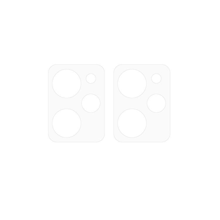 For Xiaomi Poco X5 Pro / Redmi Note 12 Pro Speed 2pcs ENKAY Hat-Prince 9H Rear Camera Lens Tempered Glass Film - Transparent