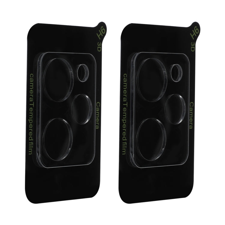 For Xiaomi Poco X5 Pro / Redmi Note 12 Pro Speed 2pcs ENKAY Hat-Prince 9H Rear Camera Lens Tempered Glass Film - Transparent