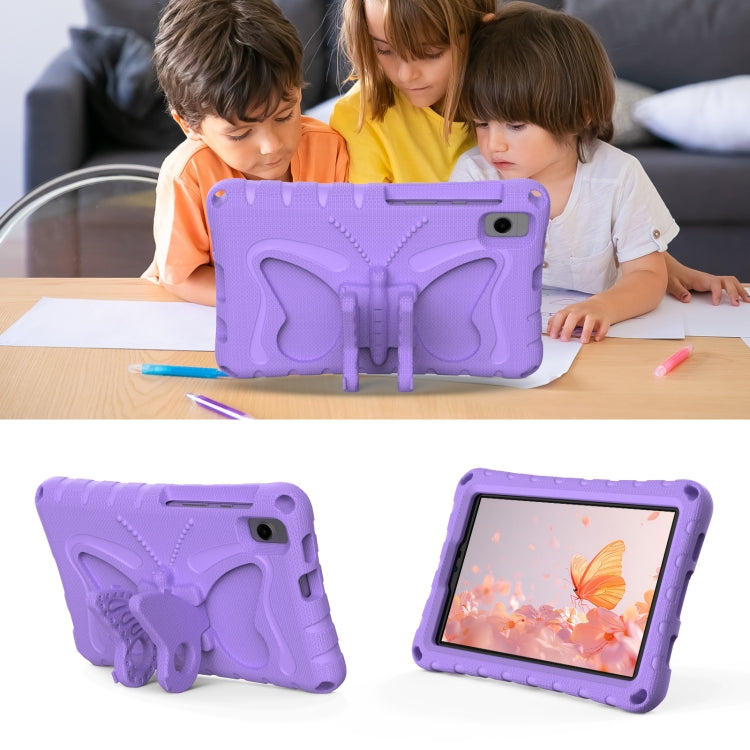 For Samsung Galaxy Tab A7 Lite T220 Butterfly Bracket EVA Shockproof Tablet Case