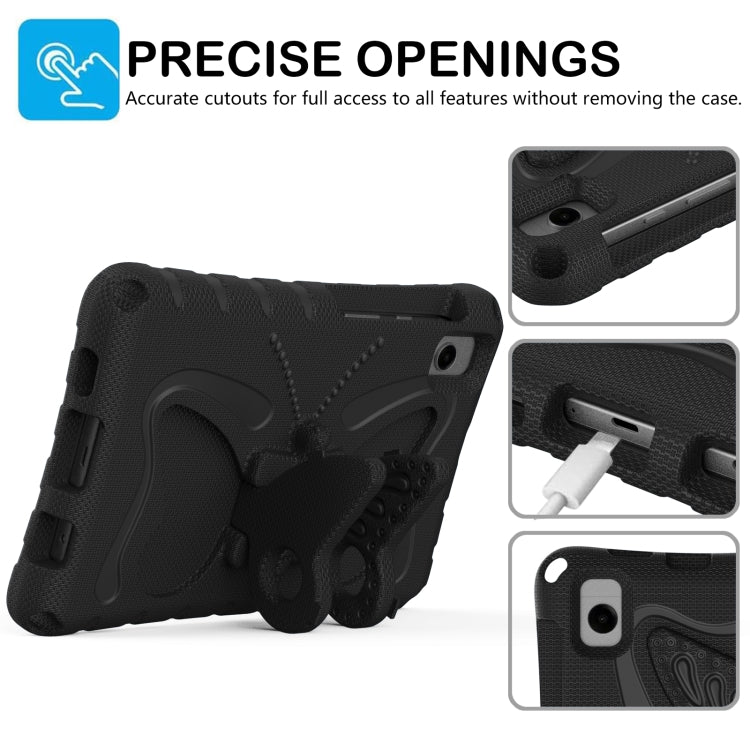 For Samsung Galaxy Tab A7 Lite T220 Butterfly Bracket EVA Shockproof Tablet Case