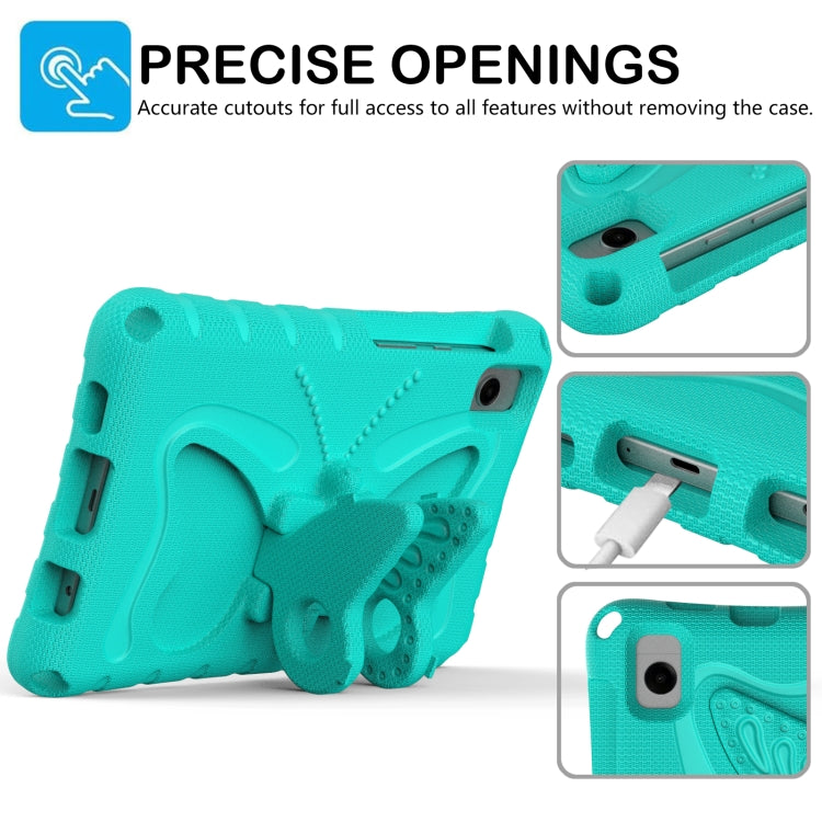 For Samsung Galaxy Tab A7 Lite T220 Butterfly Bracket EVA Shockproof Tablet Case
