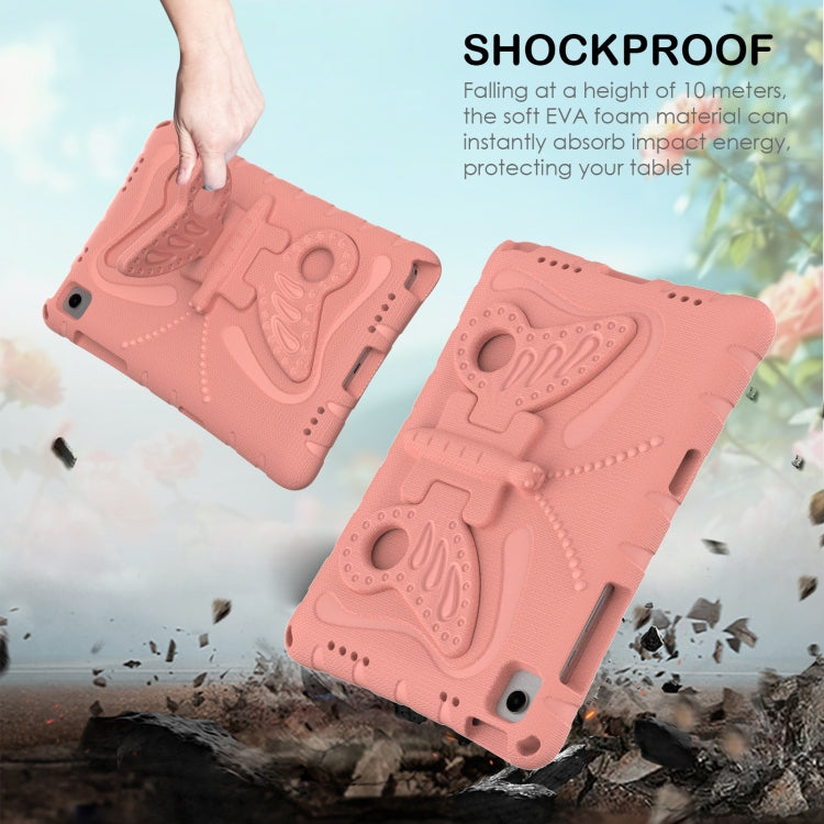 For Samsung Galaxy Tab A11+ / A9+ Butterfly Bracket EVA Shockproof Tablet Case