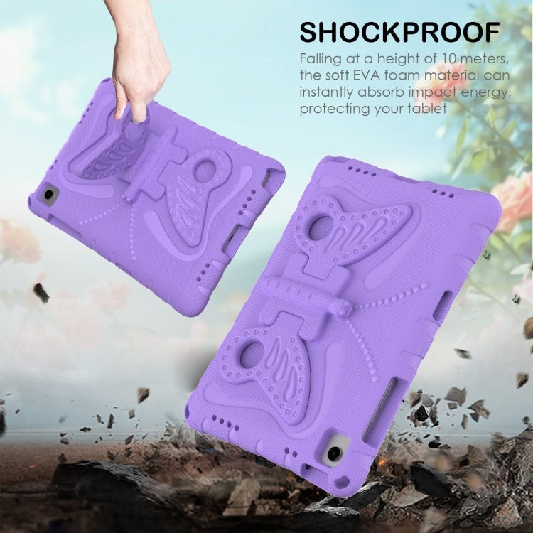 For Samsung Galaxy Tab A11+ / A9+ Butterfly Bracket EVA Shockproof Tablet Case