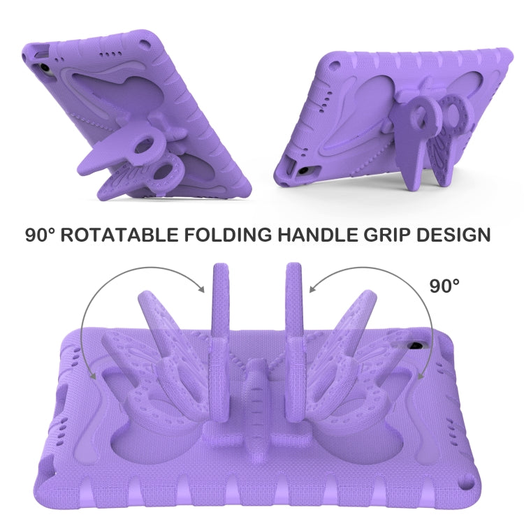 For Samsung Galaxy Tab A11+ / A9+ Butterfly Bracket EVA Shockproof Tablet Case