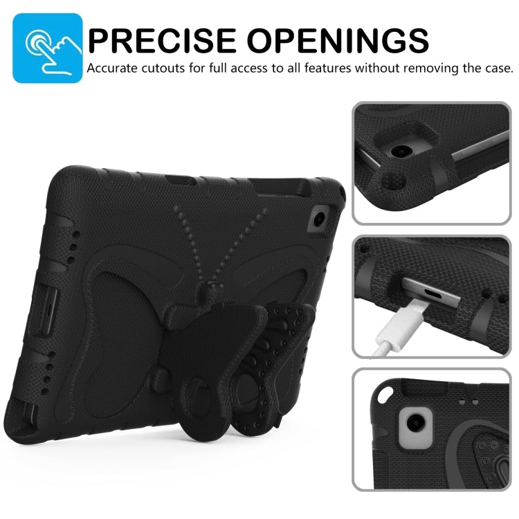 For Samsung Galaxy Tab A11+ / A9+ Butterfly Bracket EVA Shockproof Tablet Case